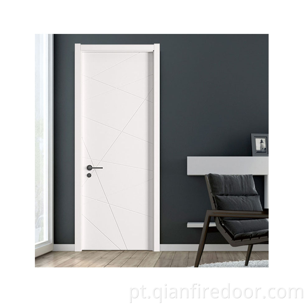 portas simples nogueira design madeira teca interior frente moderna contra fogo classificado porta de madeira maciça para casa